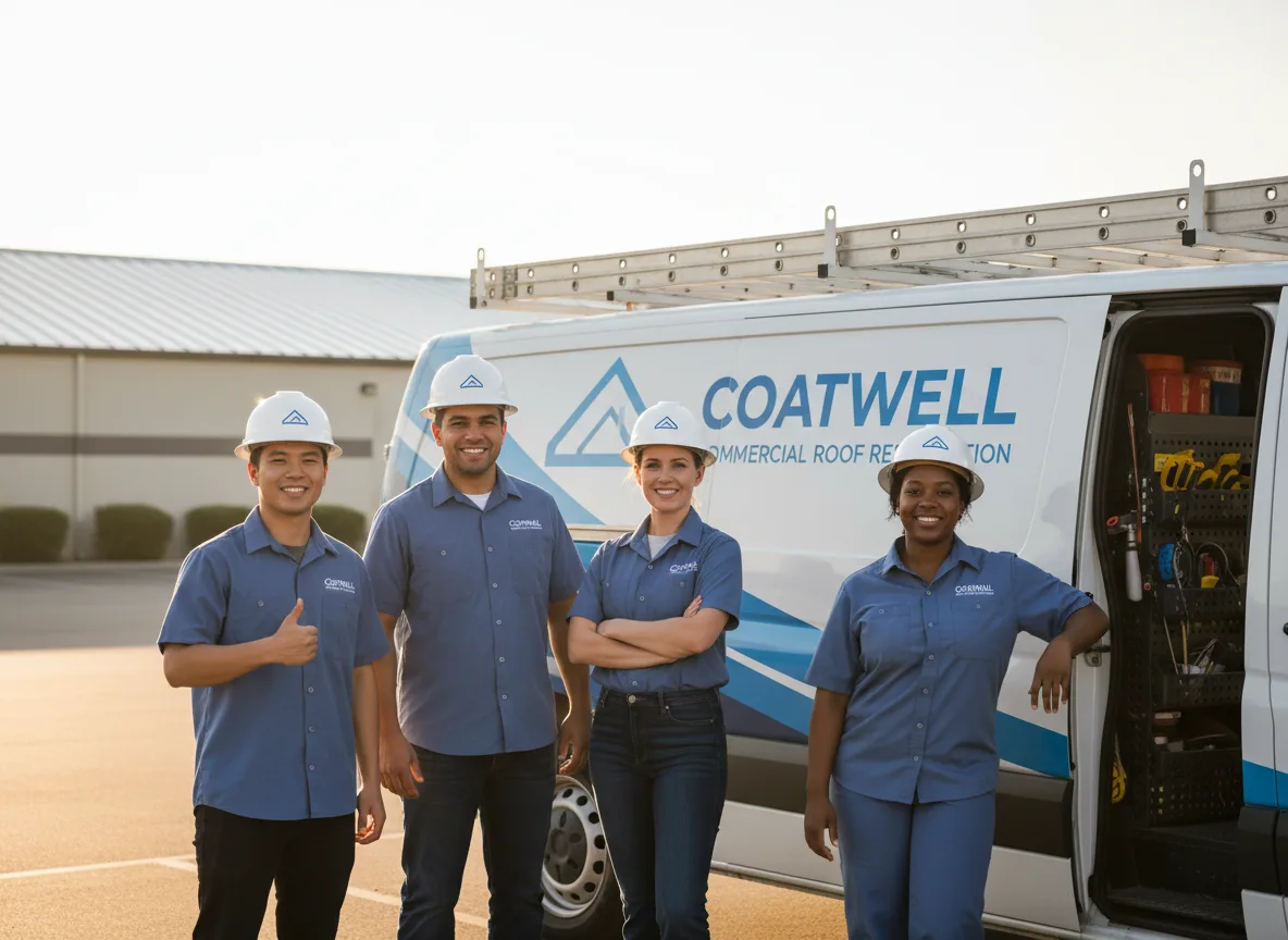 Commercial roof coating company in Holden, ME